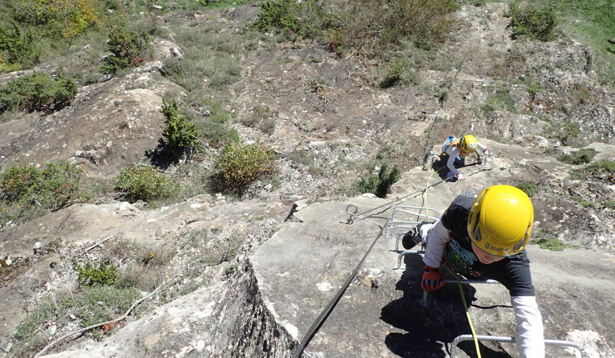 Via Ferrata Petit Taro Arties