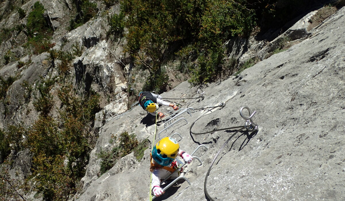 Via Ferrata Petit Taro Arties