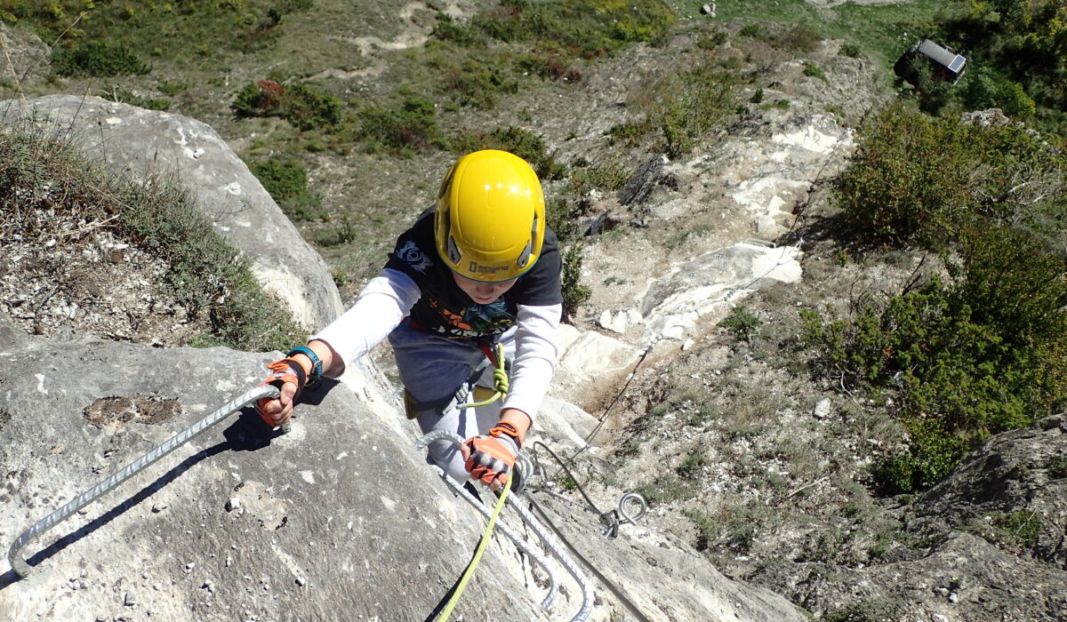 Via Ferrata Petit Taro Arties