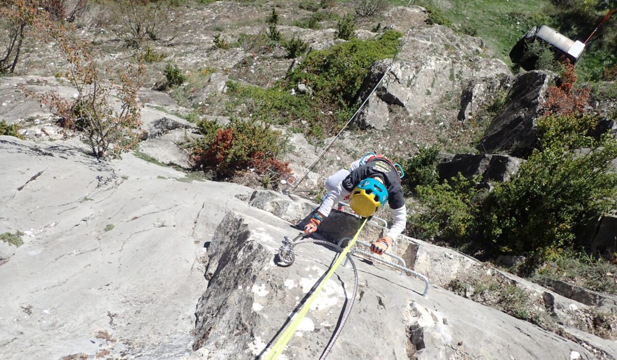 Via Ferrata Petit Taro Arties