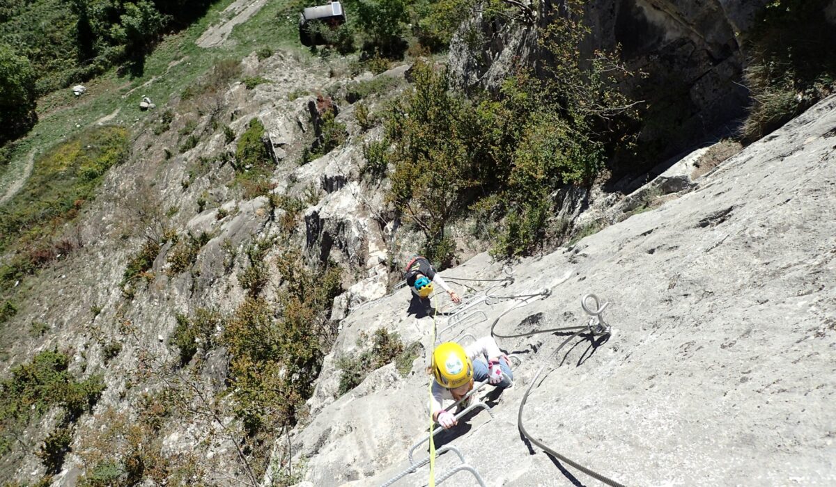 Via Ferrata Petit Taro Arties