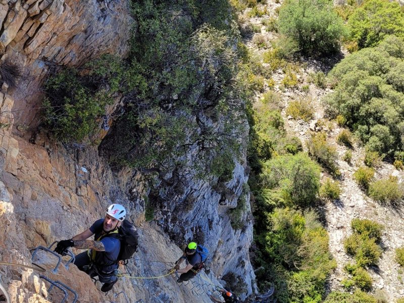 Vía Ferrata Croqueta de Obarra