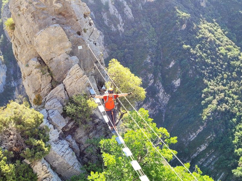 Vía Ferrata Croqueta de Obarra