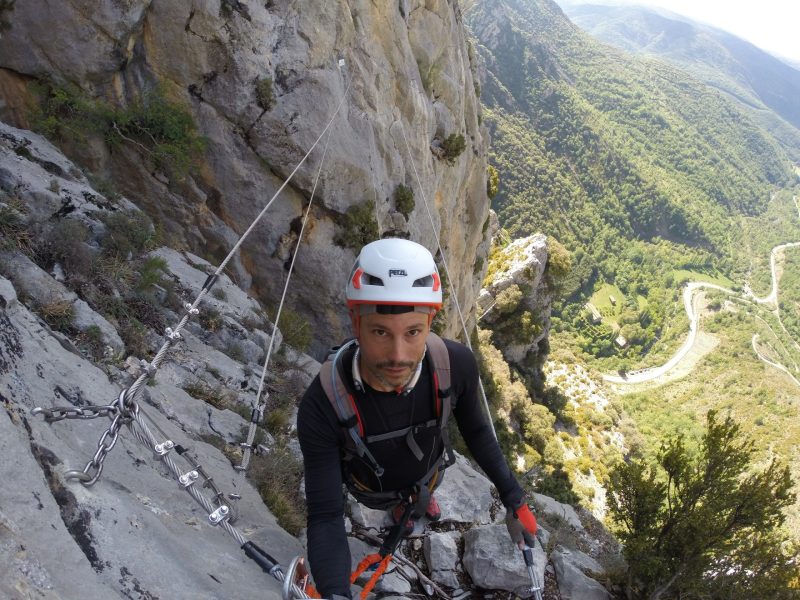 Vía Ferrata Croqueta de Obarra